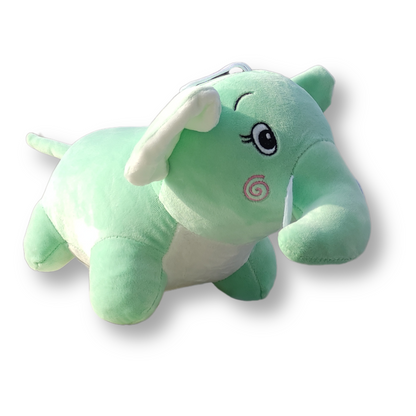 Elephant Green Plushie