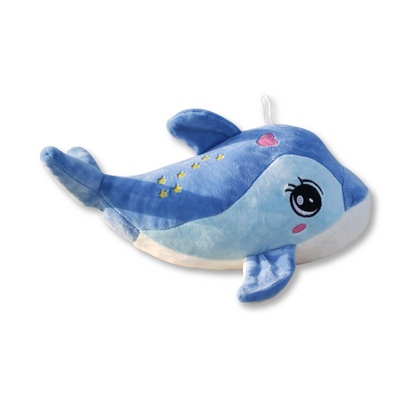 Dolphin Plushie - Blue